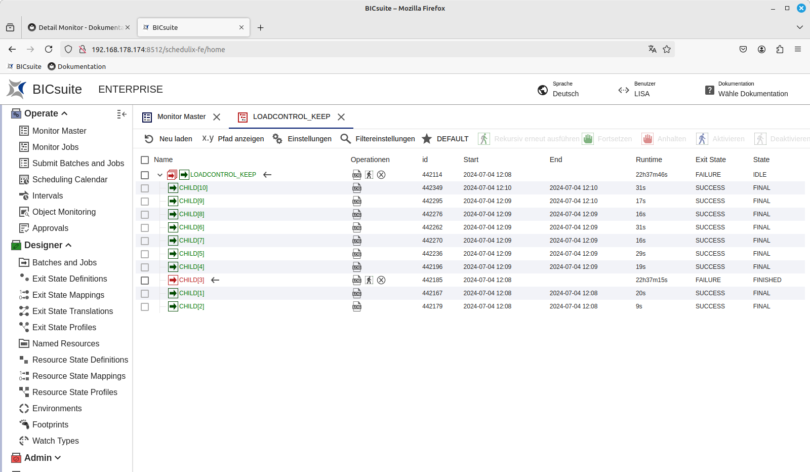 Monitor Detail Navigator