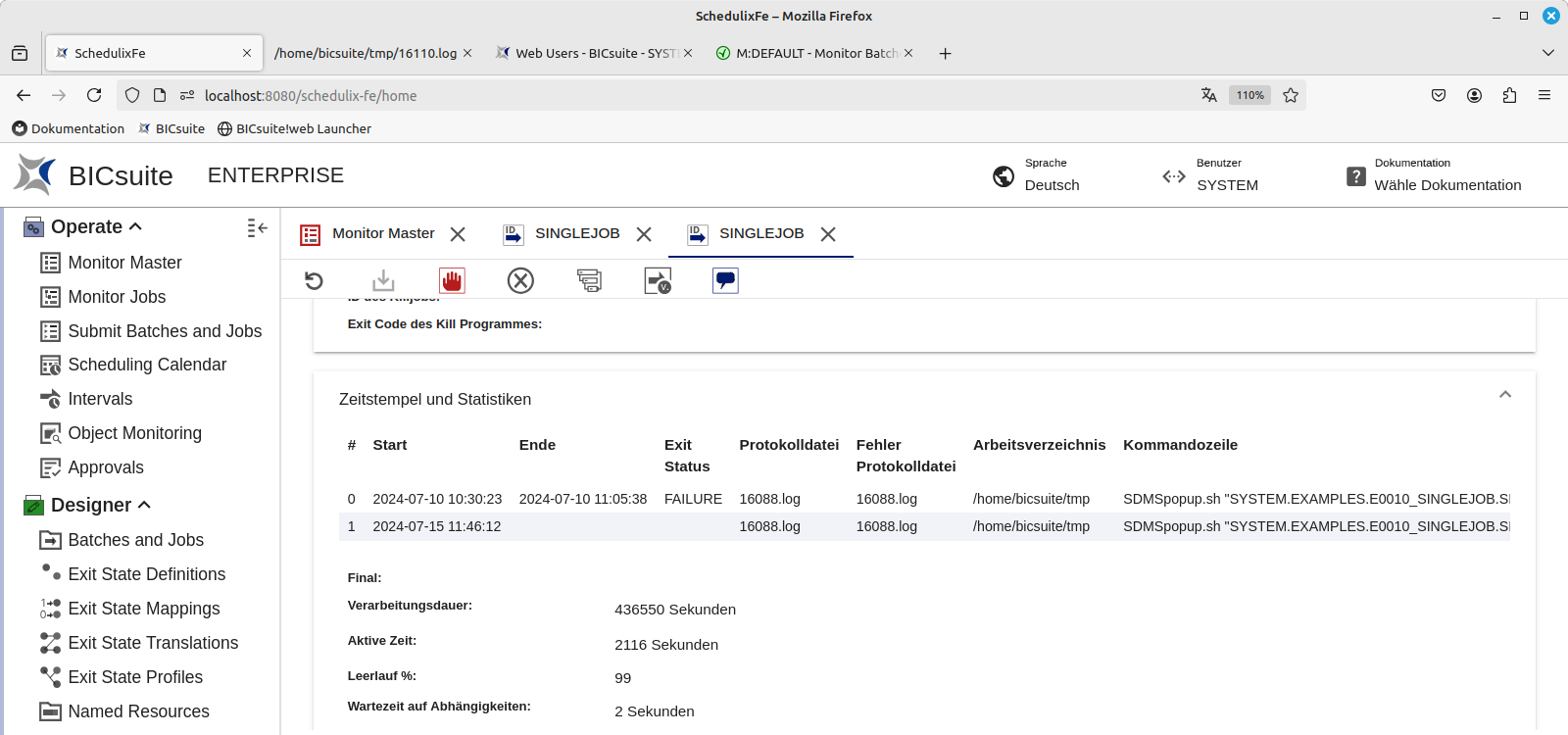 Monitor Detail Timestamps